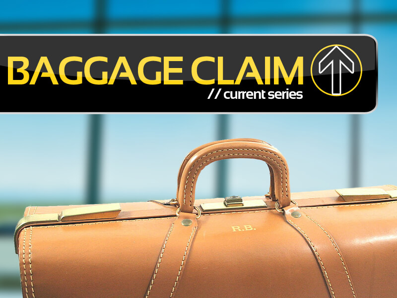 Baggage Claim Series branding