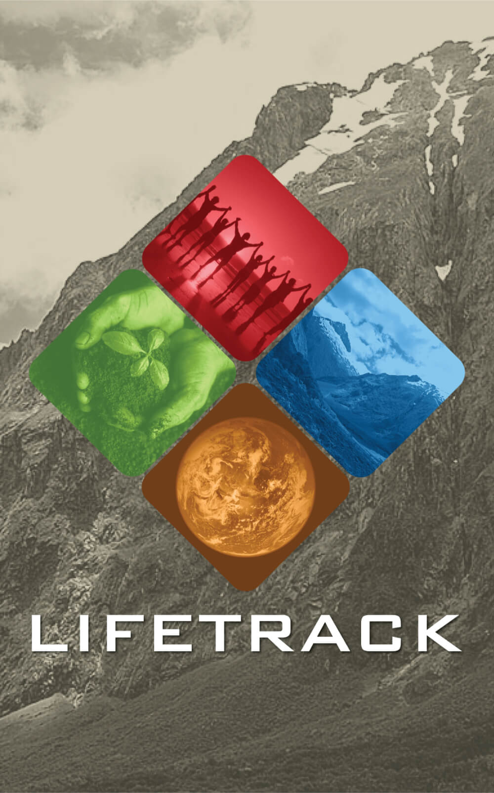 LifeTrack branding design
