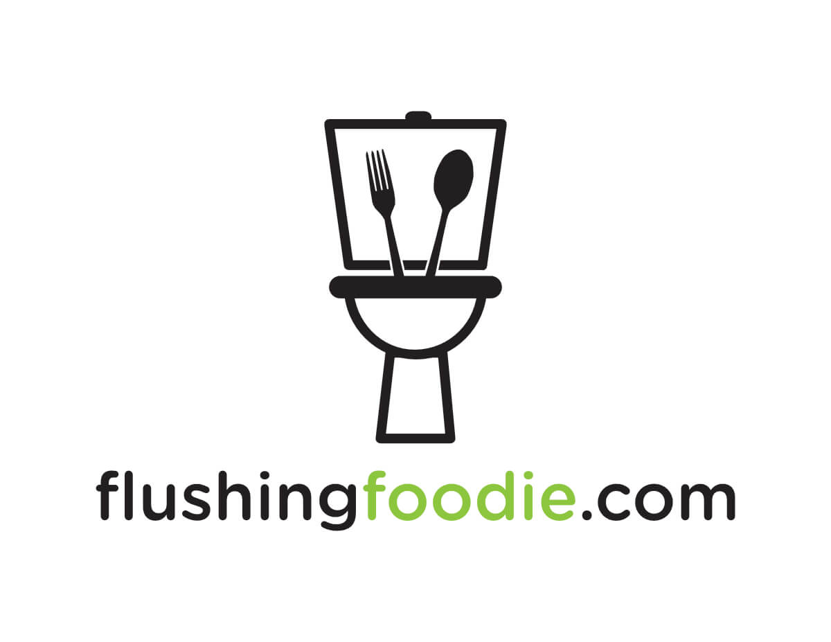 Flushing Foodie logo concept 2