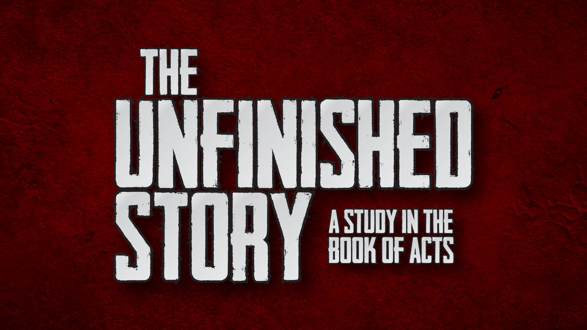 The Unfinished Story series design